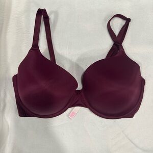 💕 Victoria’s Secret PINK Push-Up Bra (Burgundy/Wine Red) 💕